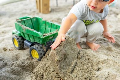 Mahurangi sandpit truck